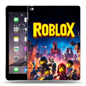 Силиконовый чехол на Ipad Air 2 с принтом Roblox Роблокс