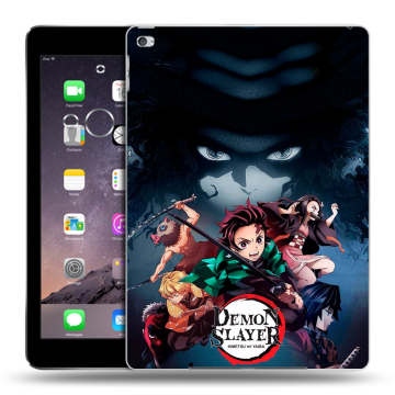Силиконовый чехол на Ipad Air 2 с принтом Demon Slayer Клинок рассекающий демонов