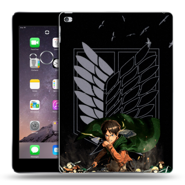 Силиконовый чехол на Ipad Air 2 с принтом Атака титанов