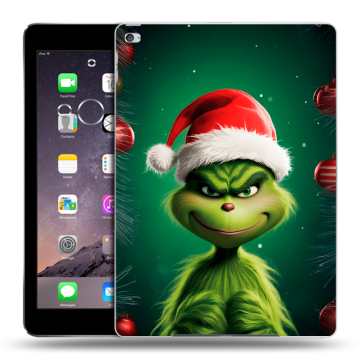 Силиконовый чехол на Ipad Air 2 с принтом Гринч Новый год Рождество