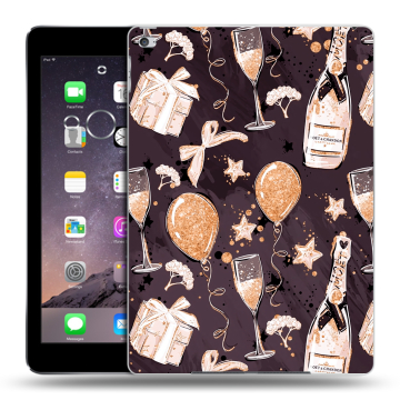 Силиконовый чехол на Ipad Air 2 с принтом Новый год