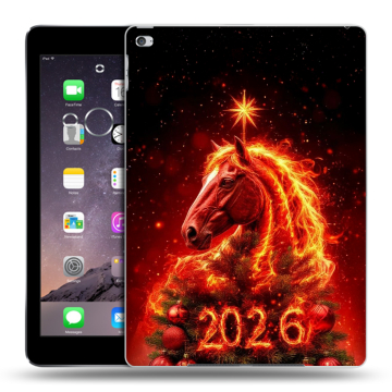 Силиконовый чехол на Ipad Air 2 с принтом Новый год