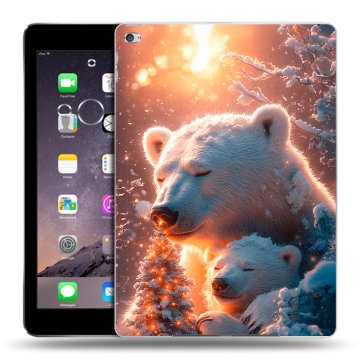 Силиконовый чехол на Ipad Air 2 с принтом Новый год