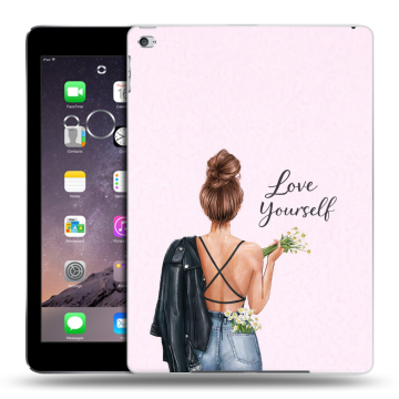 Силиконовый чехол на Ipad Air 2 с принтом женский