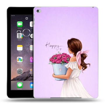 Силиконовый чехол на Ipad Air 2 с принтом женский