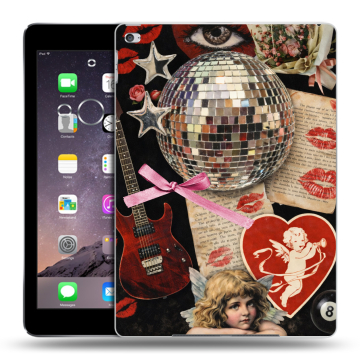 Силиконовый чехол на Ipad Air 2 с принтом для девочек