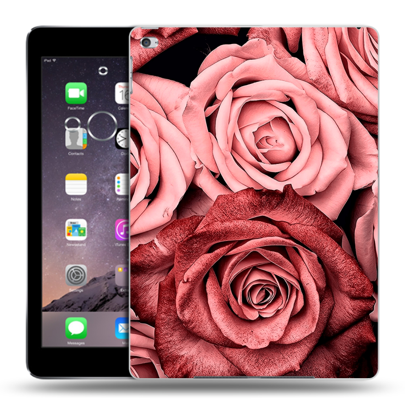 Пластиковый чехол на Ipad Air 2 с принтом Цветы розы Пластиковый чехол на Ipad Air 2 с принтом Цветы розы