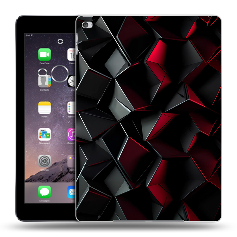 Пластиковый чехол на планшета Ipad Air 2 с принтом Абстракция Пластиковый чехол на планшета Ipad Air 2 с принтом Абстракция