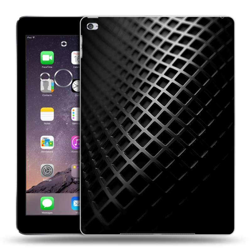 Пластиковый чехол на планшета Ipad Air 2 с принтом Текстура металла Пластиковый чехол на планшета Ipad Air 2 с принтом Текстура металла