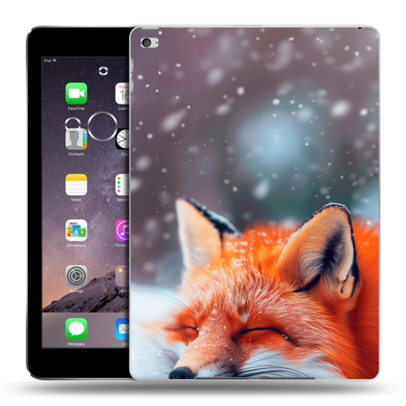 Пластиковый чехол на Ipad Air 2 с принтом лиса Пластиковый чехол на Ipad Air 2 с принтом лиса