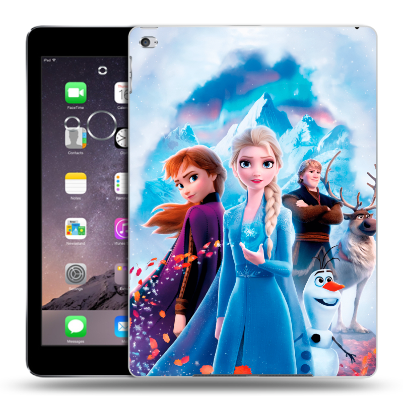 Пластиковый чехол на Ipad Air 2 с принтом Холодное сердце Frozen Пластиковый чехол на Ipad Air 2 с принтом Холодное сердце Frozen