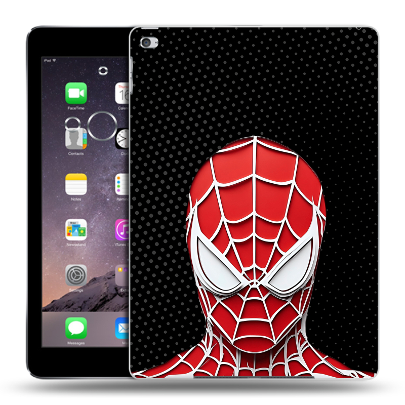 Силиконовый чехол на Ipad Air 2 с принтом человек паук spiderman Силиконовый чехол на Ipad Air 2 с принтом человек паук spiderman