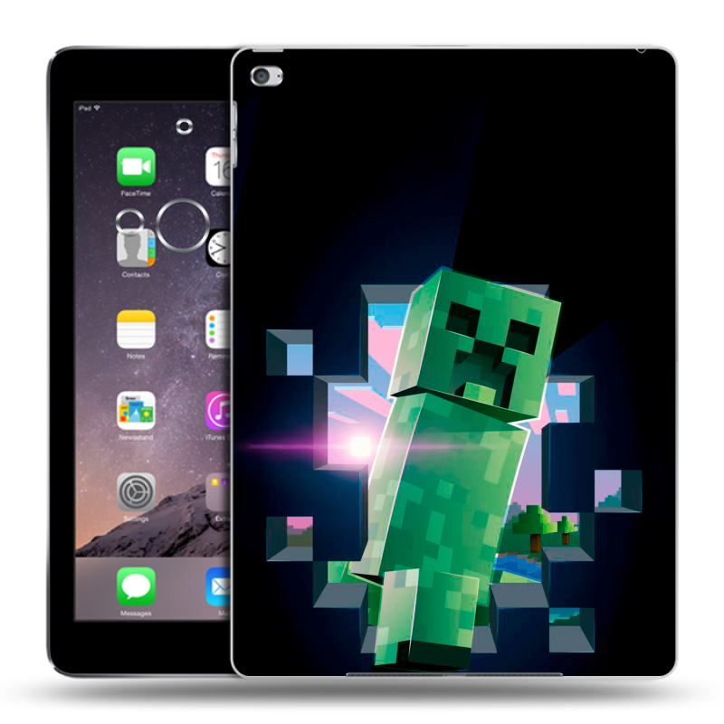 Пластиковый чехол на Ipad Air 2 с принтом Майнкрафт Minecraft Пластиковый чехол на Ipad Air 2 с принтом Майнкрафт Minecraft