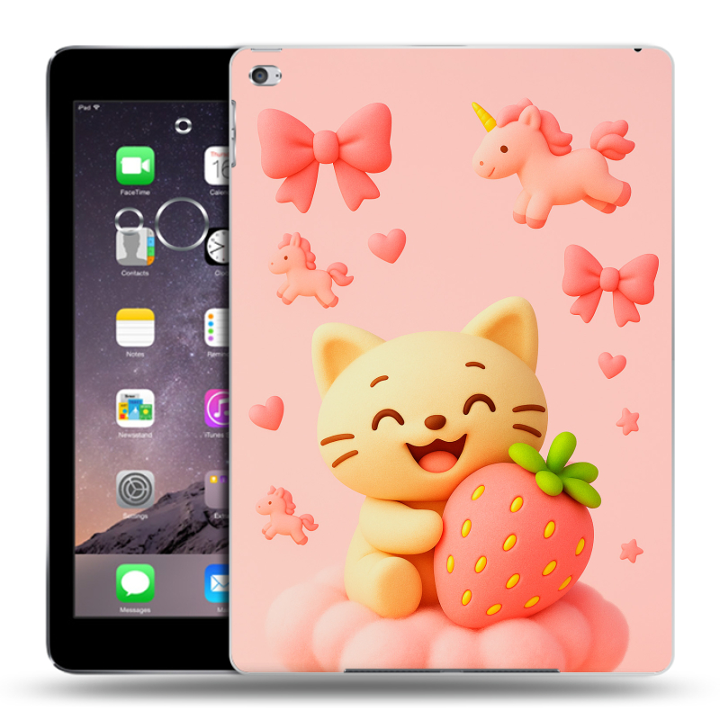 Силиконовый чехол на Ipad Air 2 с принтом для девочек Силиконовый чехол на Ipad Air 2 с принтом для девочек