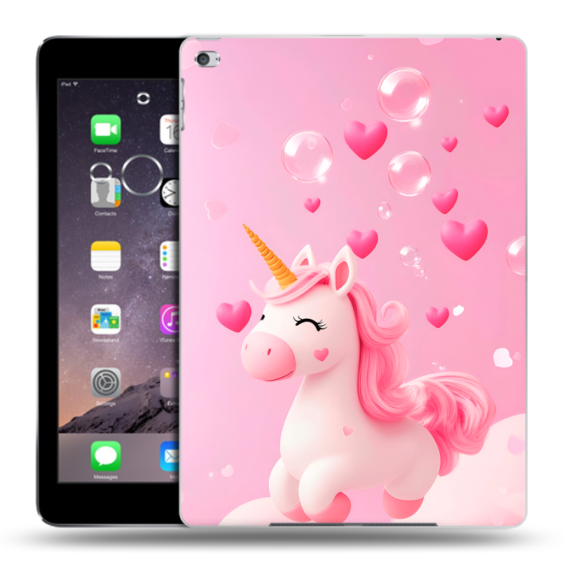 Пластиковый чехол на Ipad Air 2 с принтом Единорог Пластиковый чехол на Ipad Air 2 с принтом Единорог