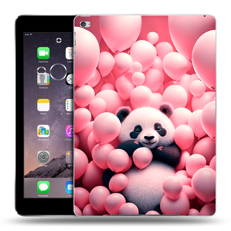 Пластиковый чехол на Ipad Air 2 с принтом Панда Пластиковый чехол на Ipad Air 2 с принтом Панда