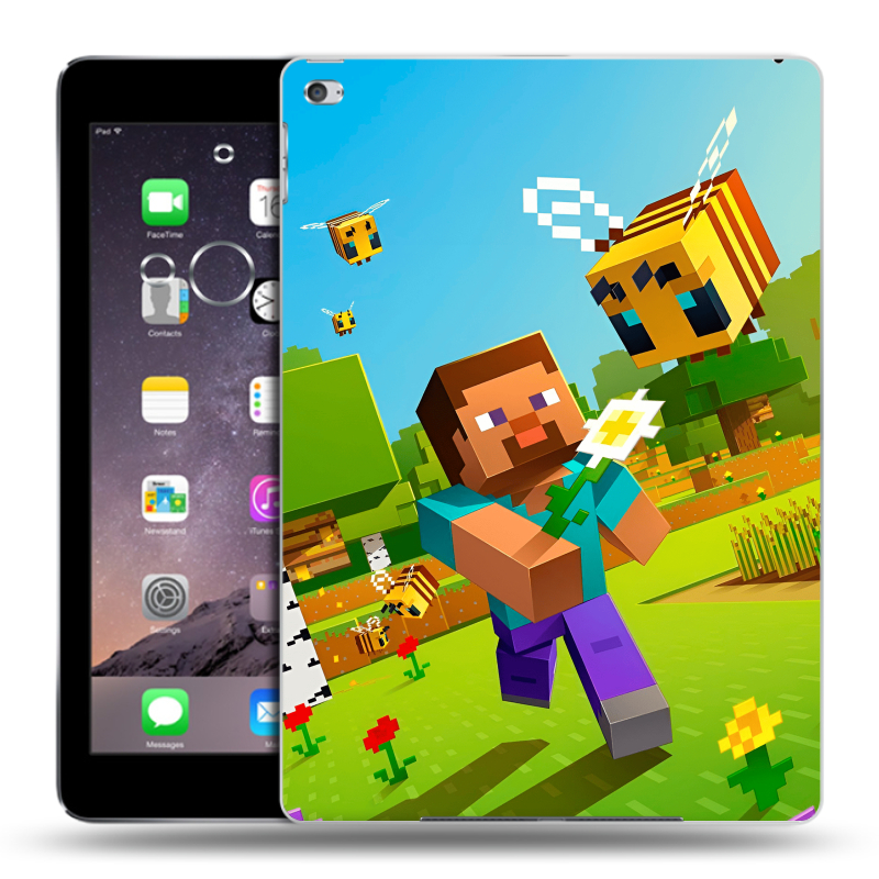 Пластиковый чехол на Ipad Air 2 с принтом Майнкрафт Minecraft Пластиковый чехол на Ipad Air 2 с принтом Майнкрафт Minecraft