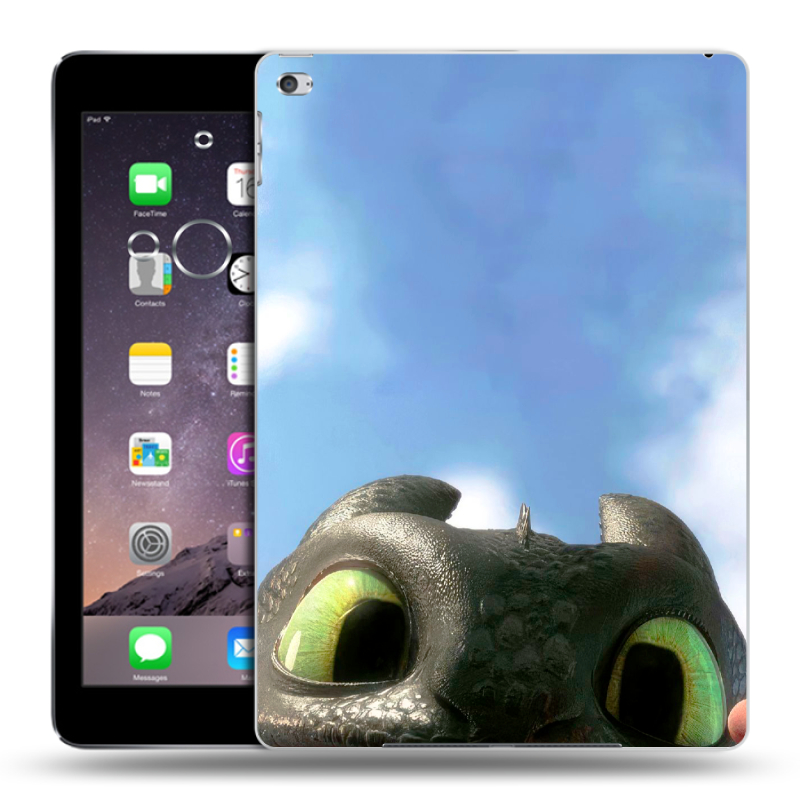 Силиконовый чехол на Ipad Air 2 с принтом Как приручить дракона Силиконовый чехол на Ipad Air 2 с принтом Как приручить дракона