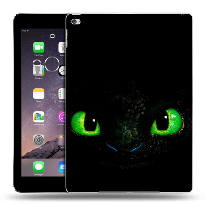 Силиконовый чехол на Ipad Air 2 с принтом Как приручить дракона Силиконовый чехол на Ipad Air 2 с принтом Как приручить дракона