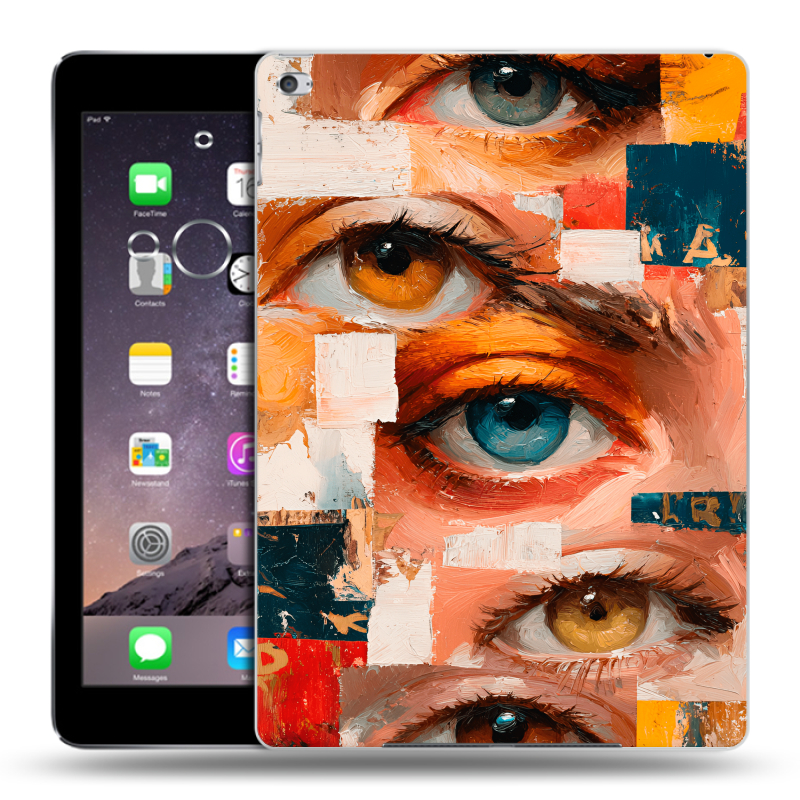 Силиконовый чехол на Ipad Air 2 с принтом Модный принт Силиконовый чехол на Ipad Air 2 с принтом Модный принт