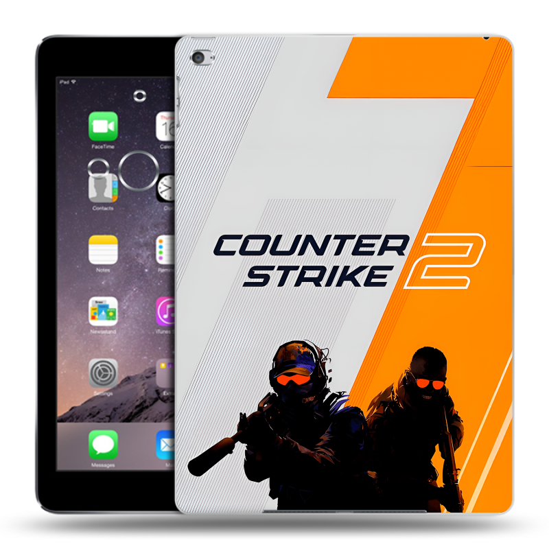 Силиконовый чехол на Ipad Air 2 с принтом Counter Strike Силиконовый чехол на Ipad Air 2 с принтом Counter Strike