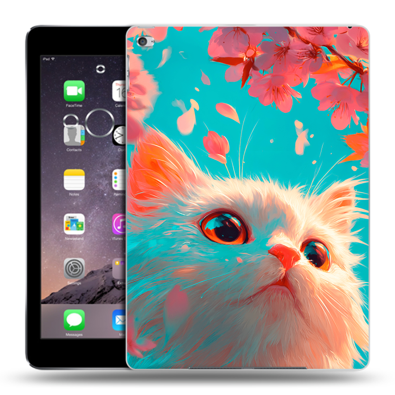 Пластиковый чехол на Ipad Air 2 с принтом Красивый кот Пластиковый чехол на Ipad Air 2 с принтом Красивый кот