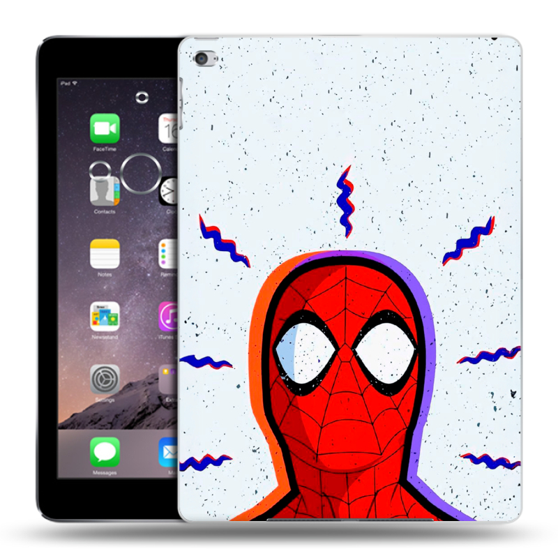 Пластиковый чехол на Ipad Air 2 с принтом Spiderman Человек паук Пластиковый чехол на Ipad Air 2 с принтом Spiderman Человек паук