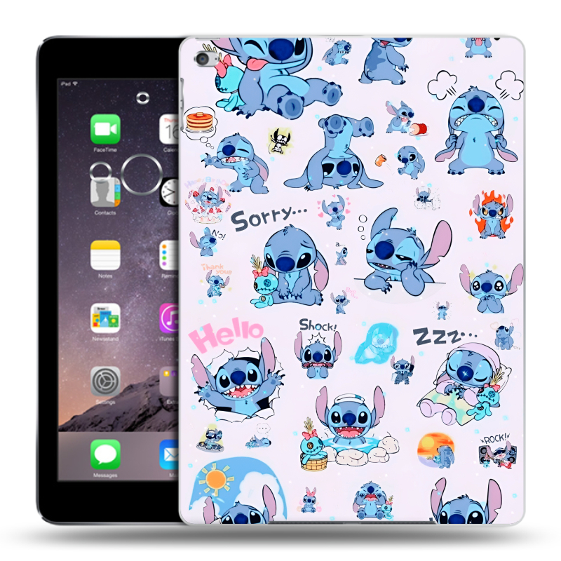 Пластиковый чехол на Ipad Air 2 с принтом Лило и Стич Пластиковый чехол на Ipad Air 2 с принтом Лило и Стич