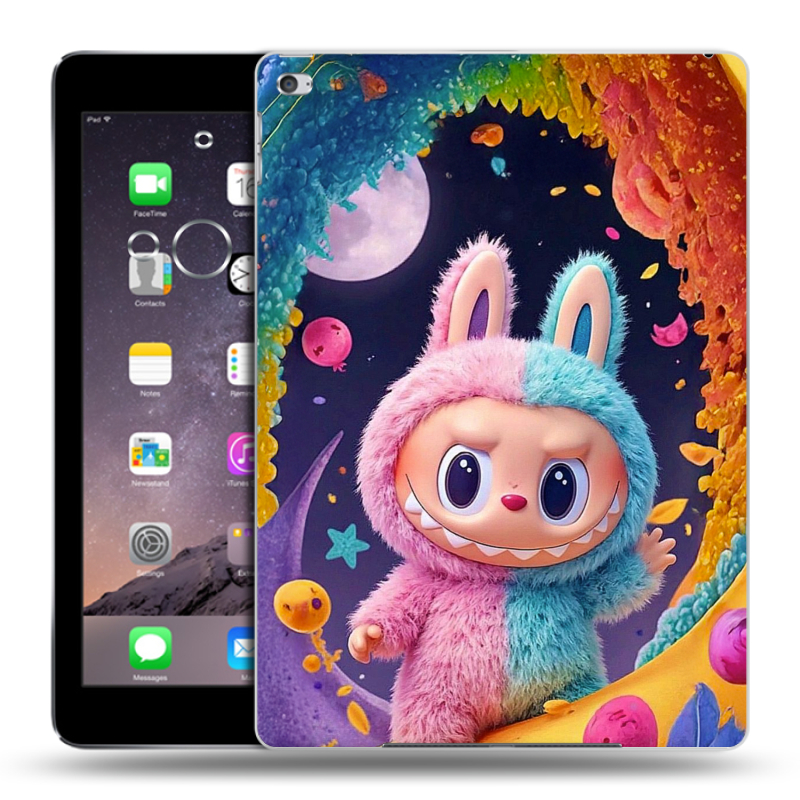 Силиконовый чехол на Ipad Air 2 с принтом Labubu Лабубу Силиконовый чехол на Ipad Air 2 с принтом Labubu Лабубу