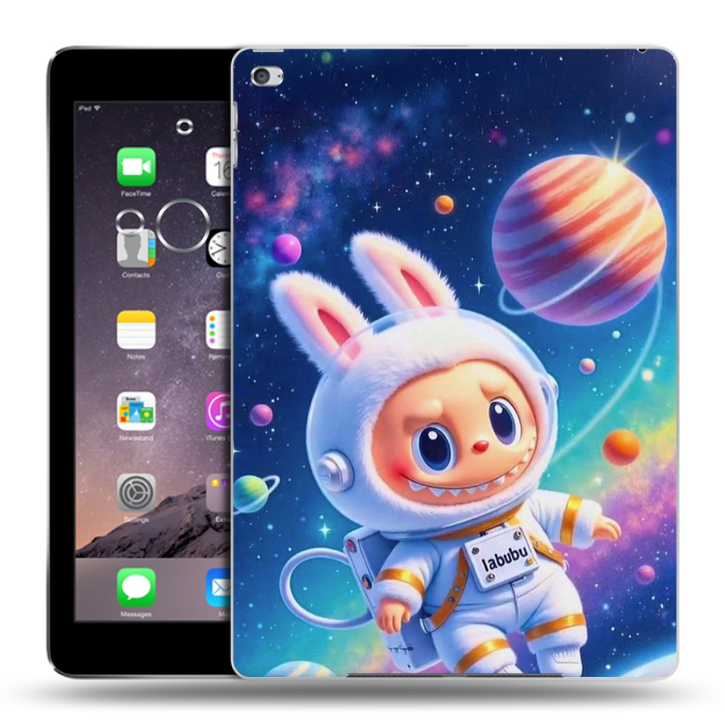 Силиконовый чехол на Ipad Air 2 с принтом Labubu Лабубу Силиконовый чехол на Ipad Air 2 с принтом Labubu Лабубу