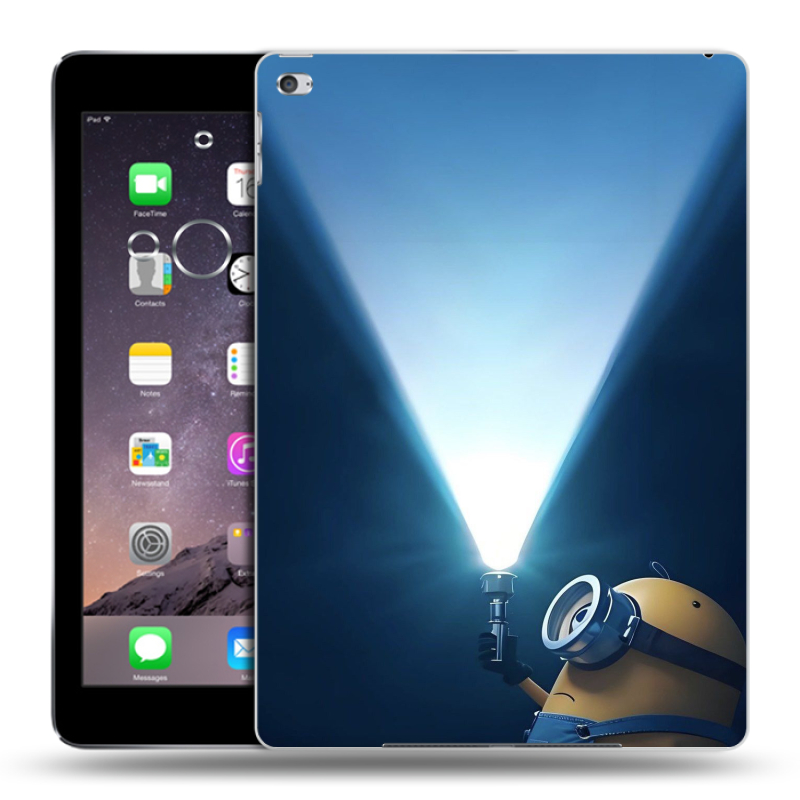 Пластиковый чехол на Ipad Air 2 с принтом Миньоны Пластиковый чехол на Ipad Air 2 с принтом Миньоны