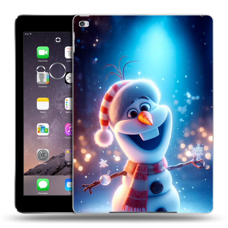 Силиконовый чехол на Ipad Air 2 с принтом Новый год Силиконовый чехол на Ipad Air 2 с принтом Новый год