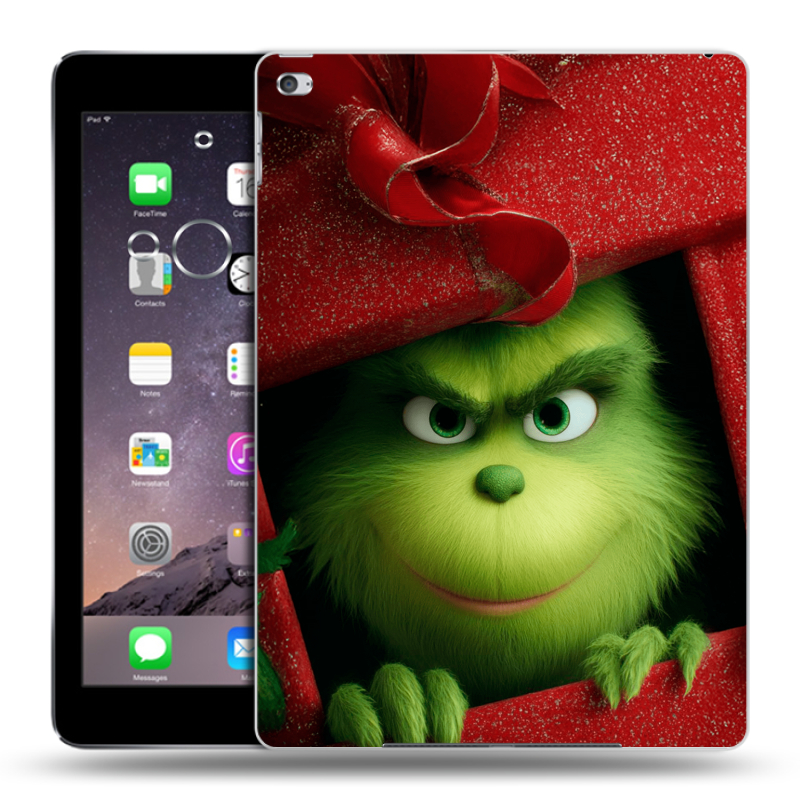 Силиконовый чехол на Ipad Air 2 с принтом Новый год Силиконовый чехол на Ipad Air 2 с принтом Новый год