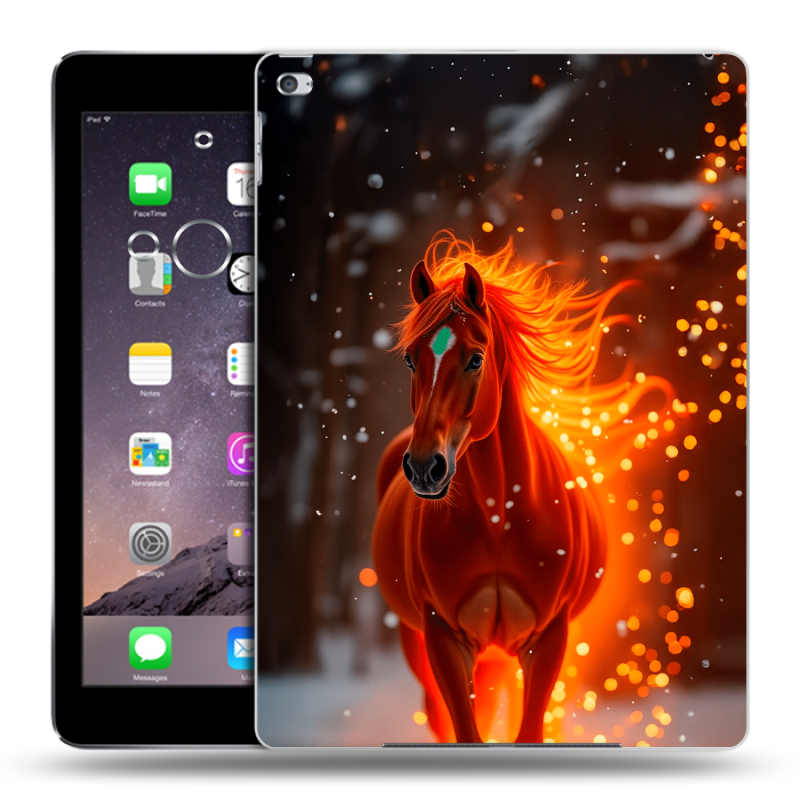 Пластиковый чехол на Ipad Air 2 с принтом Новый год Пластиковый чехол на Ipad Air 2 с принтом Новый год