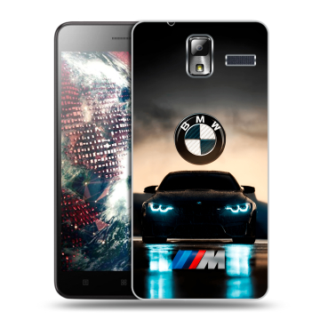 Силиконовый чехол на Lenovo S580 Ideaphone с принтом БМВ BMW