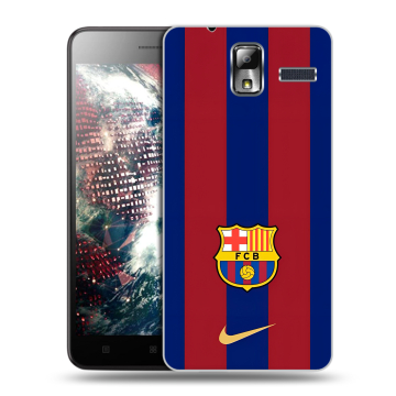 Силиконовый чехол на Lenovo S580 Ideaphone с принтом Барселона Barcelona Силиконовый чехол на Lenovo S580 Ideaphone с принтом Барселона Barcelona