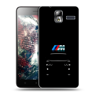 Силиконовый чехол на Lenovo S580 Ideaphone с принтом БМВ BMW