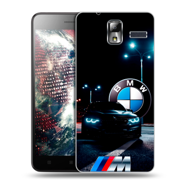 Силиконовый чехол на Lenovo S580 Ideaphone с принтом БМВ BMW