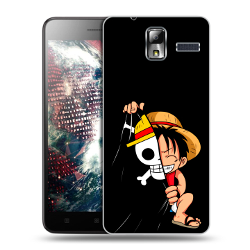 Силиконовый чехол на Lenovo S580 Ideaphone с принтом One Piece Ван Пис