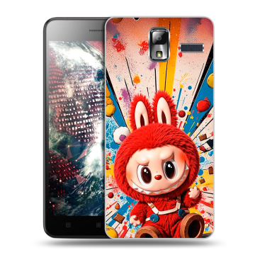 Силиконовый чехол на Lenovo S580 Ideaphone с принтом Labubu Лабубу Силиконовый чехол на Lenovo S580 Ideaphone с принтом Labubu Лабубу