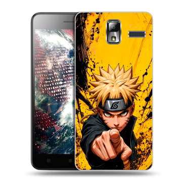 Силиконовый чехол на Lenovo S580 Ideaphone с принтом Naruto Наруто Силиконовый чехол на Lenovo S580 Ideaphone с принтом Naruto Наруто