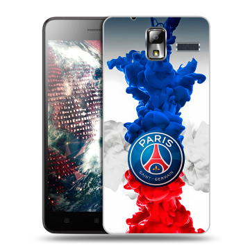 Силиконовый чехол на Lenovo S580 Ideaphone с принтом PSG ПСЖ