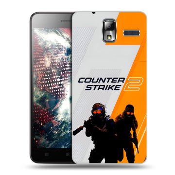 Силиконовый чехол на Lenovo S580 Ideaphone с принтом Counter Strike Силиконовый чехол на Lenovo S580 Ideaphone с принтом Counter Strike