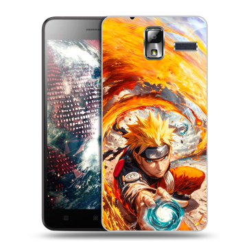 Силиконовый чехол на Lenovo S580 Ideaphone с принтом Аниме Наруто Naruto Силиконовый чехол на Lenovo S580 Ideaphone с принтом Аниме Наруто Naruto