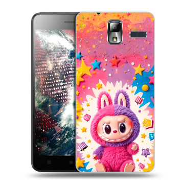 Силиконовый чехол на Lenovo S580 Ideaphone с принтом Labubu Лабубу Силиконовый чехол на Lenovo S580 Ideaphone с принтом Labubu Лабубу