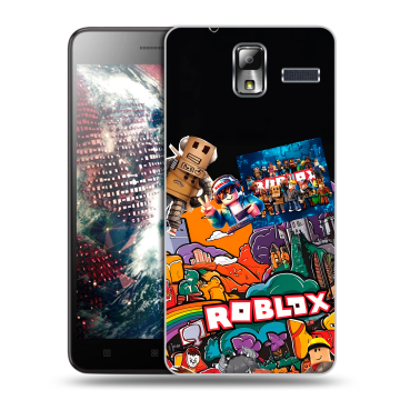 Силиконовый чехол на Lenovo S580 Ideaphone с принтом Roblox Роблокс Силиконовый чехол на Lenovo S580 Ideaphone с принтом Roblox Роблокс