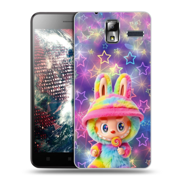 Силиконовый чехол на Lenovo S580 Ideaphone с принтом Labubu Лабубу Силиконовый чехол на Lenovo S580 Ideaphone с принтом Labubu Лабубу