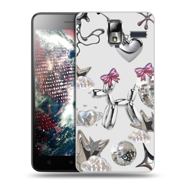 Силиконовый чехол на Lenovo S580 Ideaphone с принтом Y2K Силиконовый чехол на Lenovo S580 Ideaphone с принтом Y2K