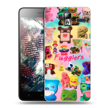Силиконовый чехол на Lenovo S580 Ideaphone с принтом Флагер Fuggler