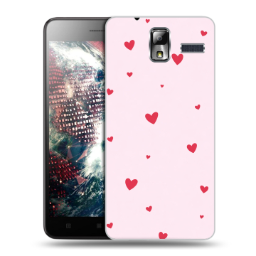 Силиконовый чехол на Lenovo S580 Ideaphone с принтом для девочек Силиконовый чехол на Lenovo S580 Ideaphone с принтом для девочек